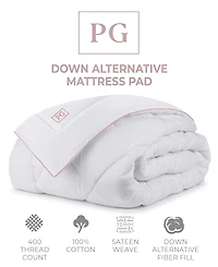 Pillow Gal Gel Fiber Down-Alternative Mattress Topper