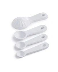 The Cellar Core 4-Piece Fluted Melamine Measuring Spoons