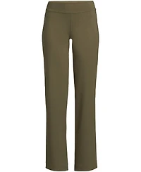 Lands' End Plus Starfish Mid Rise Straight Leg Pants
