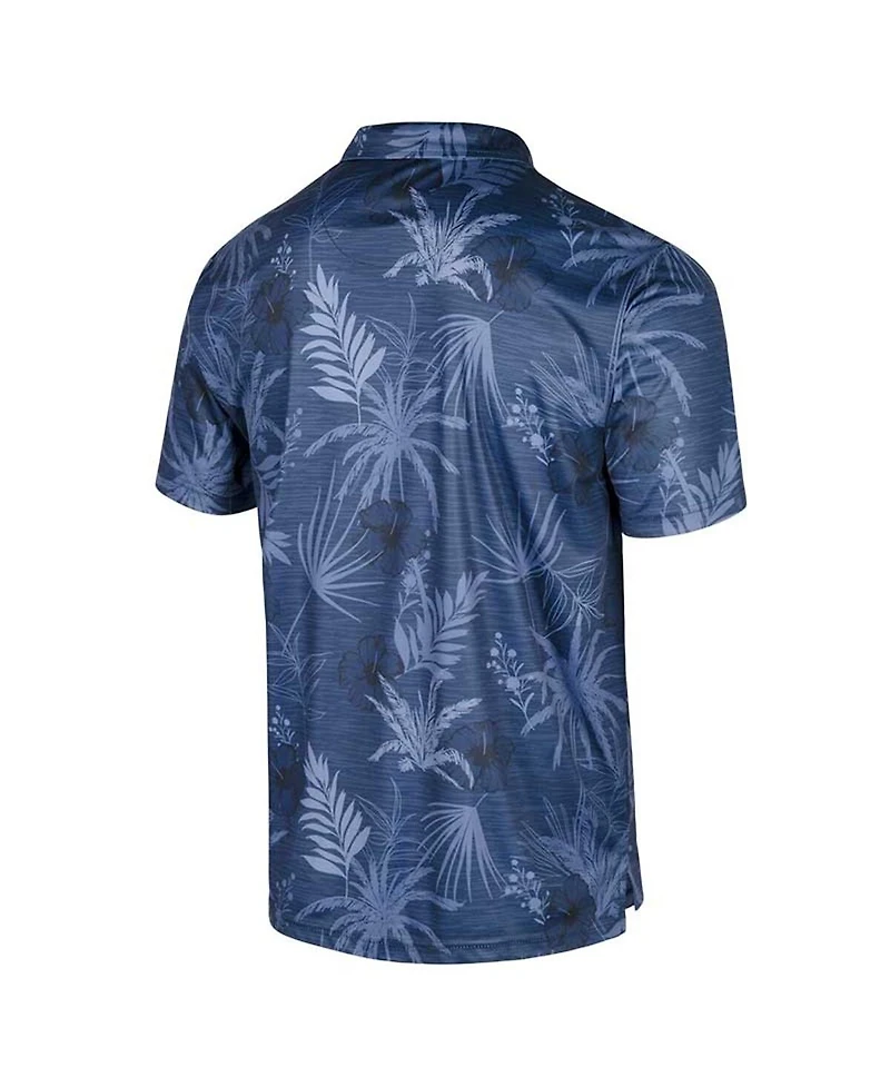 Men's Colosseum Royal Florida Gators Big and Tall Palms Polo Shirt