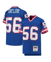 Big Boys and Girls Mitchell & Ness Lawrence Taylor Royal New York Giants 1986 Legacy Retired Player Jersey