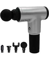 Pursonic Deep Tissue Massage Gun: Cordless, rechargeable, 6-speed massager for deep muscle relief. 3-hour battery life.