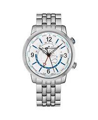 Alexander Men's Journeyman 2 Silver-Tone Stainless Steel , Silver-Tone Dial