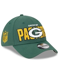Men's New Era Green Green Bay Packers 2023 Nfl Draft 39THIRTY Flex Hat