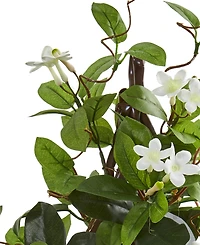 Nearly Natural 24" Stephanotis Artificial Climbing Plant