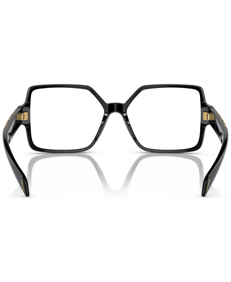 Versace Women's Square Eyeglasses, VE3337 53
