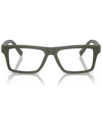 Dolce&Gabbana Men's Rectangle Eyeglasses, DG3368 52