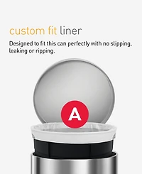 simplehuman Code B 150pk Custom Fit Liners with 5 Quick Dispense Packs