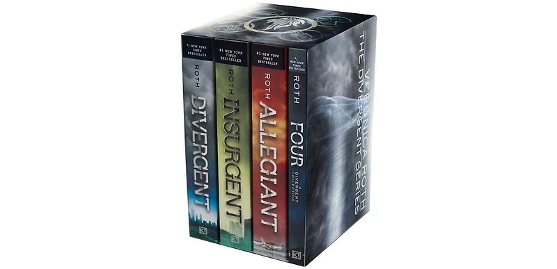 Divergent Series Four-Book Paperback Box Set: Divergent, Insurgent, Allegiant, Four by Veronica Roth