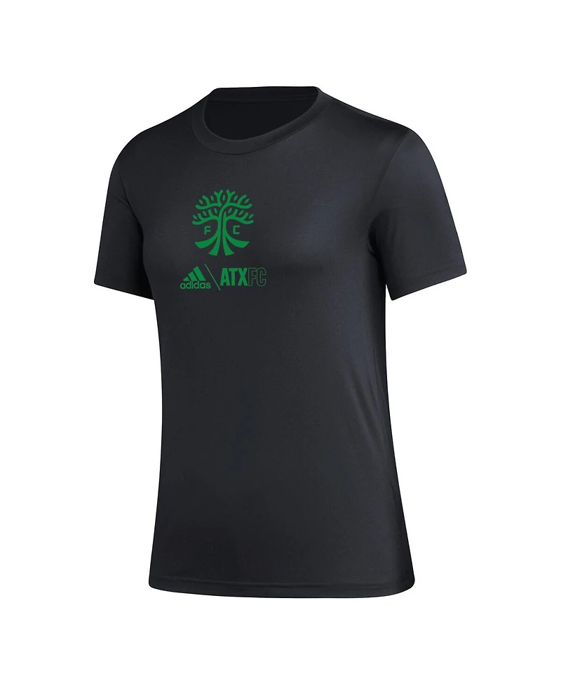 Women's adidas Black Austin Fc Aeroready Club Icon T-shirt