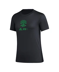 Women's adidas Black Austin Fc Aeroready Club Icon T-shirt