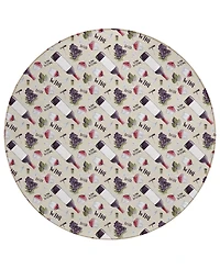 Dalyn Kendall Kitchen KE14 8' x 8' Round Area Rug