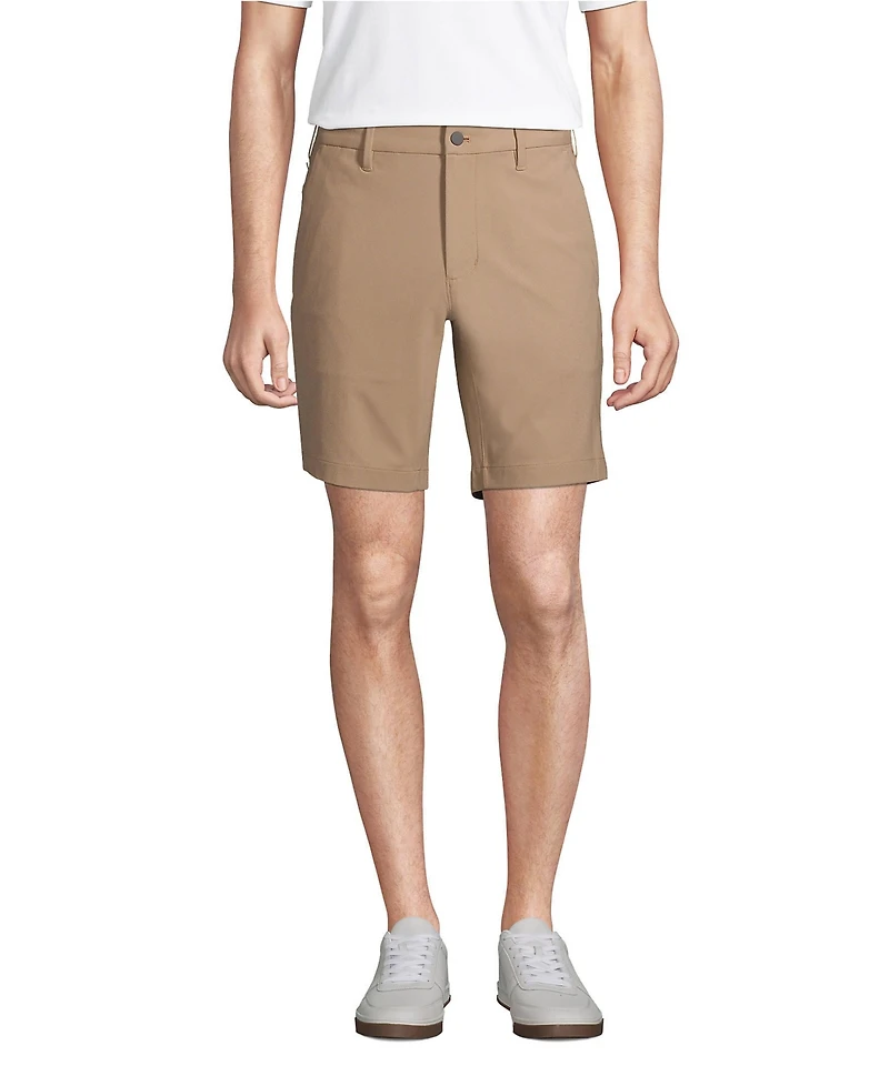 Lands' End Men's Straight Fit Flex Performance Chino Shorts