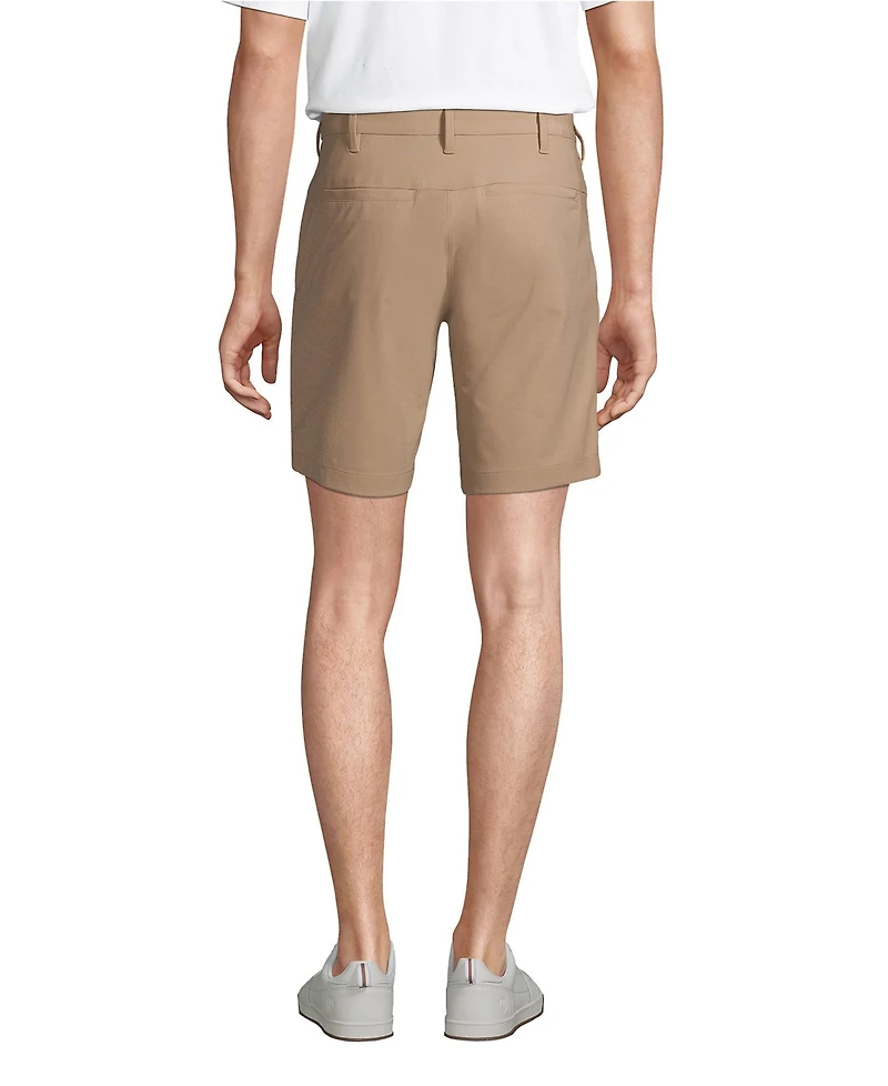 Lands' End Men's Straight Fit Flex Performance Chino Shorts