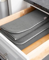 T-Fal Microfiber Dish Drying Mat Reverses to Mesh, Set of 2