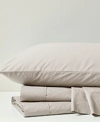 Madison Park Peached Cotton Percale 4-Pc. Sheet Set, California King