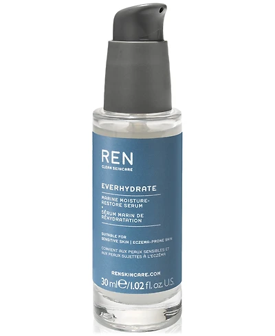 Ren Clean Skincare Everhydrate Marine Moisture-Restore Serum, 1.02 oz.