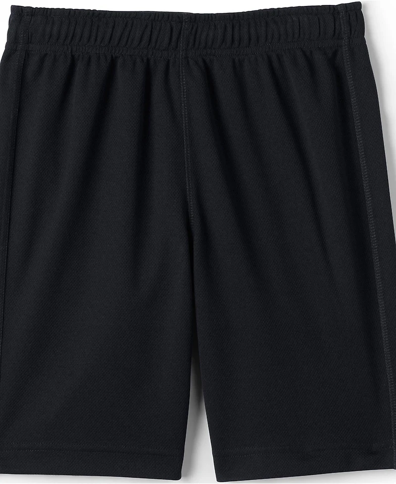 Lands' End Boys School Uniform Mesh Gym Shorts