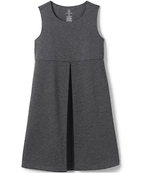 Lands' End Big Girls Ponte Pleat Jumper Top of Knee