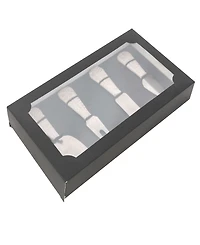 Artifacts Rattan Rattan Stainless-Steel Cheese Knives (Set of 4) - with Gift Box