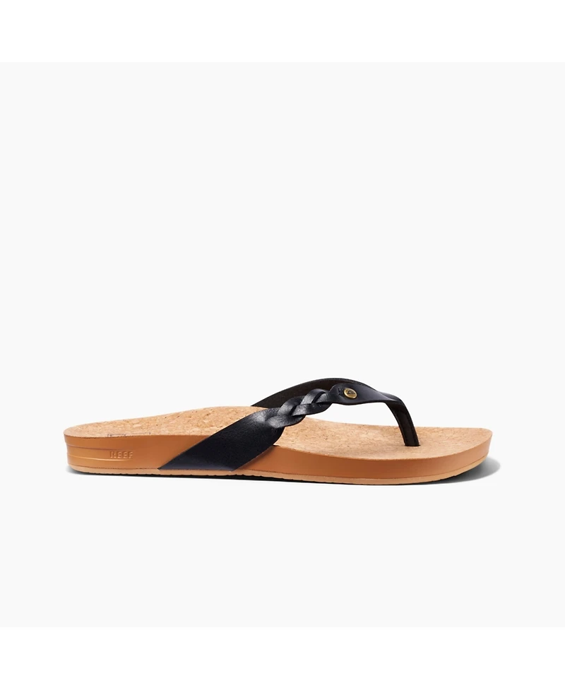 Reef Women's Cushion Court Twist Flip Flop Sandal