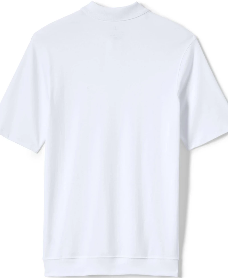 Lands' End Girls Short Sleeve Banded Bottom Polo Shirt