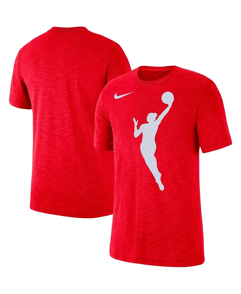 Men's and Women's Nike Red Wnba Logowoman T-shirt