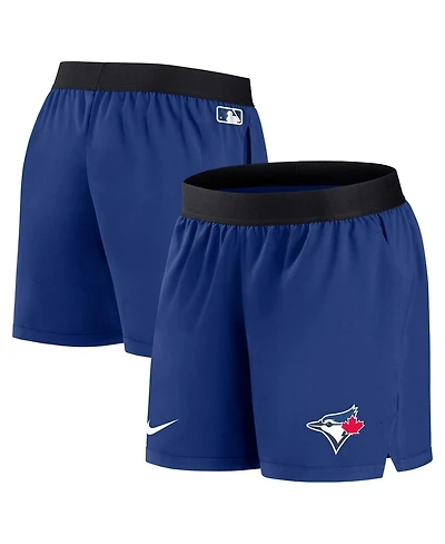 Women's Nike Royal Toronto Blue Jays Authentic Collection Team Performance Shorts