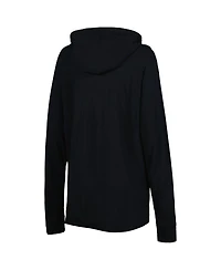 Women's Touch Black Chicago White Sox Pre-Game Raglan Pullover Hoodie