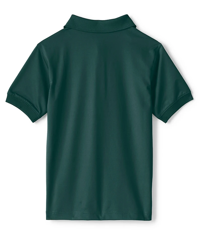 Lands' End Girls Short Sleeve Rapid Dry Polo Shirt