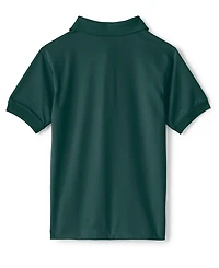 Lands' End Girls Short Sleeve Rapid Dry Polo Shirt