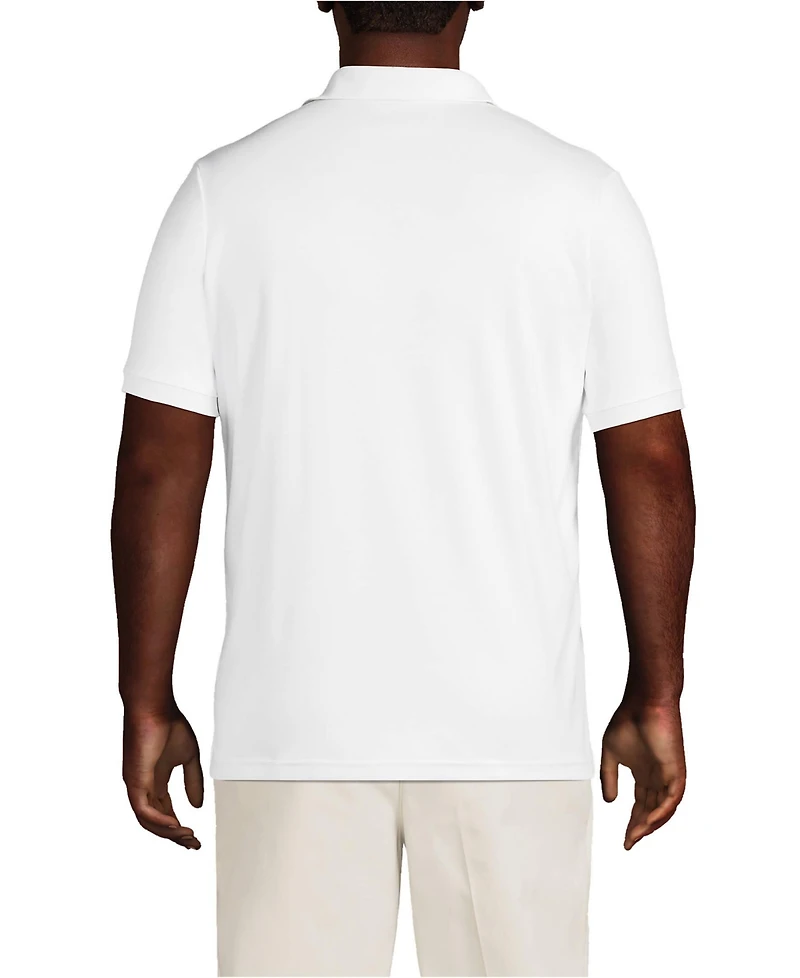 Lands' End Big & Tall Short Sleeve Cotton Supima Polo Shirt