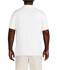 Lands' End Big & Tall Short Sleeve Cotton Supima Polo Shirt