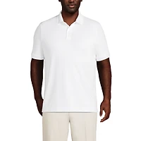 Lands' End Big & Tall Short Sleeve Cotton Supima Polo Shirt