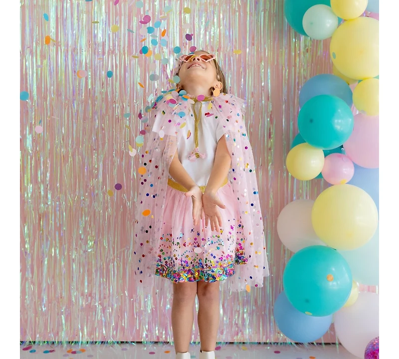 Sweet Wink Baby Girls Baby Pink Confetti Tutu Skirt