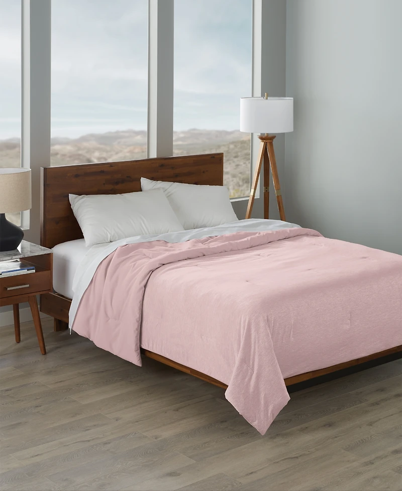 Ella Jayne Cooling Jersey Down-Alternative Comforter, Twin