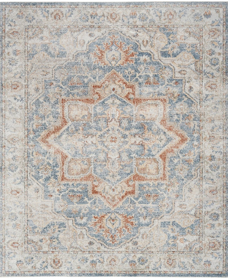 Nourison Home Astra Machine Washable ASW12 7'10" x 10' Area Rug