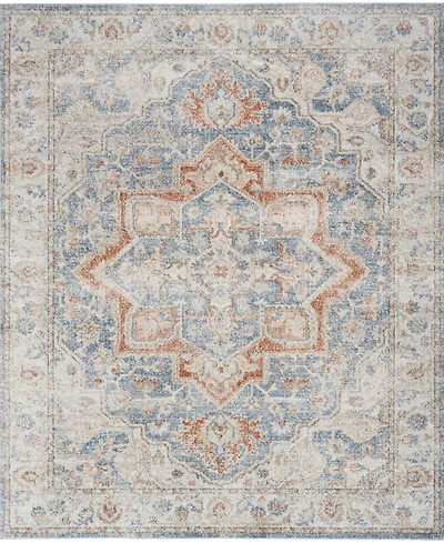 Nourison Home Astra Machine Washable ASW12 7'10" x 10' Area Rug