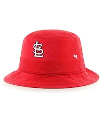 Men's '47 Brand Red St. Louis Cardinals Primary Bucket Hat