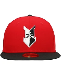 Men's New Era Red Indianapolis Indians Authentic Collection Team Home 59FIFTY Fitted Hat