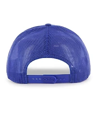 Men's '47 Brand Royal Los Angeles Dodgers Ridgeline Tonal Patch Trucker Adjustable Hat