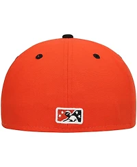 Men's New Era White Delmarva Shorebirds Authentic Collection Team Alternate 59FIFTY Fitted Hat