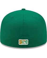 Men's New Era Green Caballeros De Charlotte Copa La Diversion 59FIFTY Fitted Hat