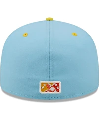 Men's New Era Light Blue, Orange Rayados De Winston-Salem Copa La Diversion 59FIFTY Fitted Hat