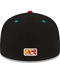 Men's New Era White Columbus Clippers Copa De La Diversion 59FIFTY Fitted Hat