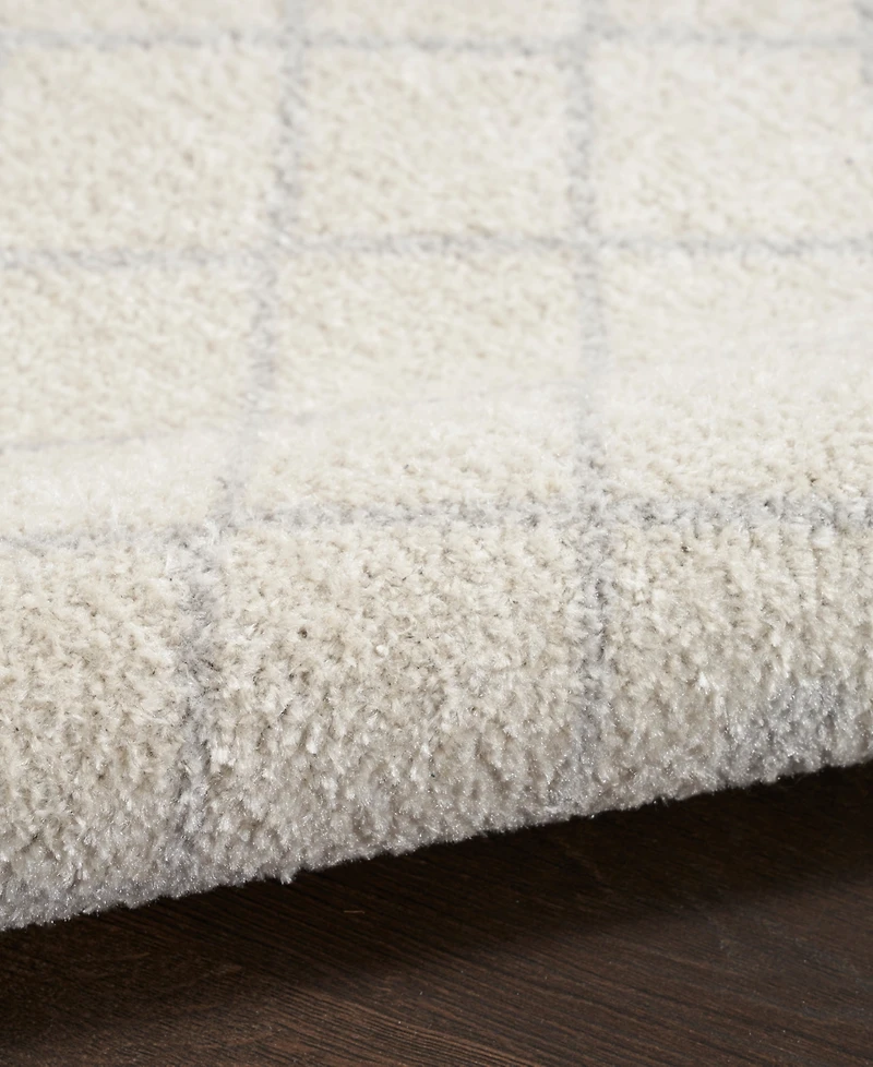 Nourison Home Astra Machine Washable ASW10 5'3" x 7' Area Rug
