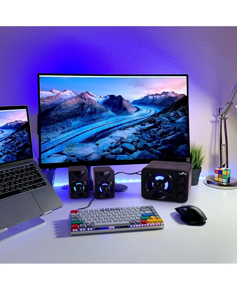 beFree Sound Color Led 2.1 Gaming Speaker System