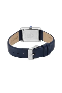 Porsamo Bleu Women's Karolina Genuine Leather Band Watch 1081BKAL