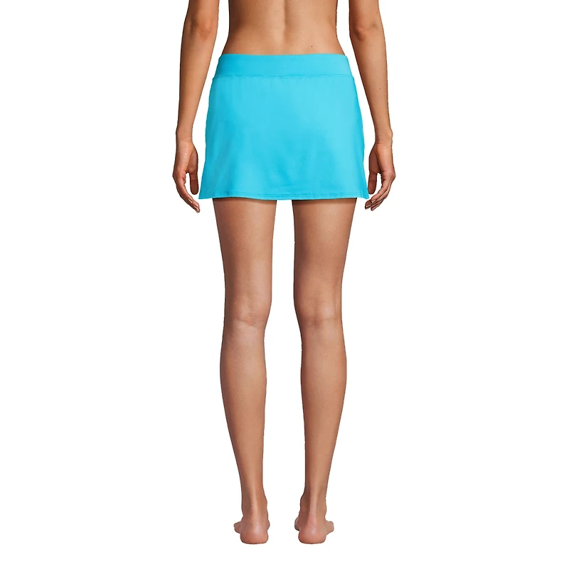 Lands' End Petite Tummy Control Swim Skirt Bottoms