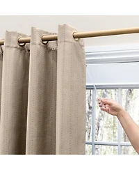 Ricardo Grand Pointe Grommet Panel w/Wand Curtain 54"W x 45"L